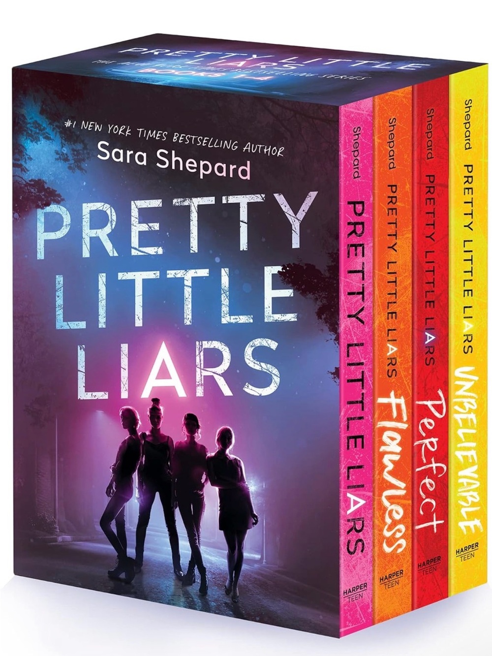 Pretty Little Liars 4-Book Box Set -